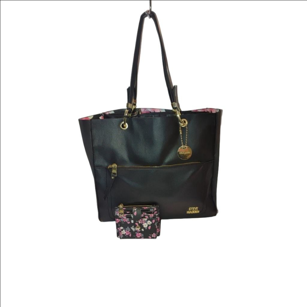 Steve Madden Tote & Card Holder Set